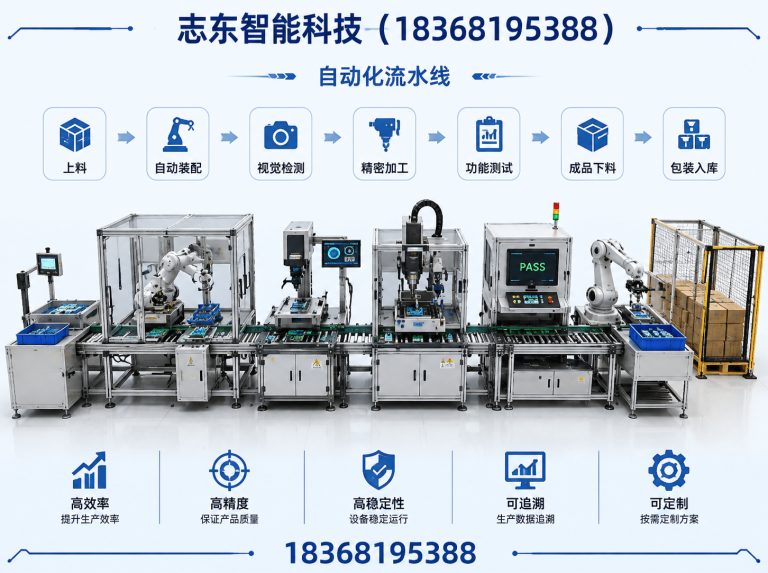 梁溪区自动化流水线展示图